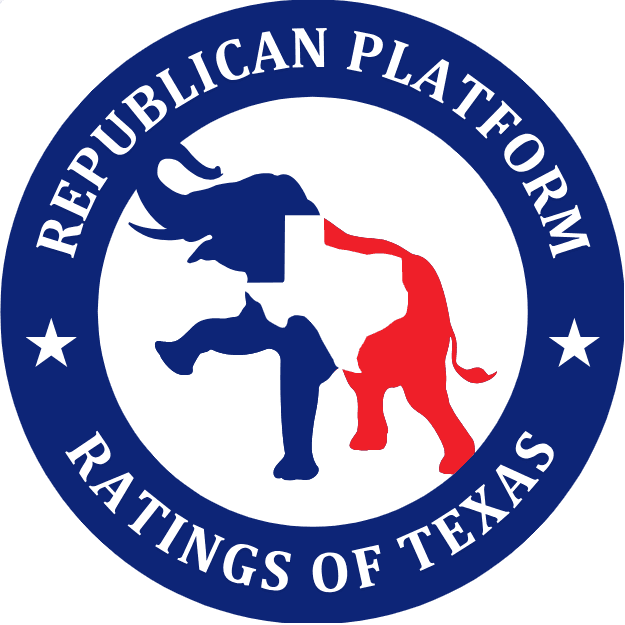 Republican Platform Ratings of Texas