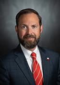 Rep. Dustin Burrows headshot